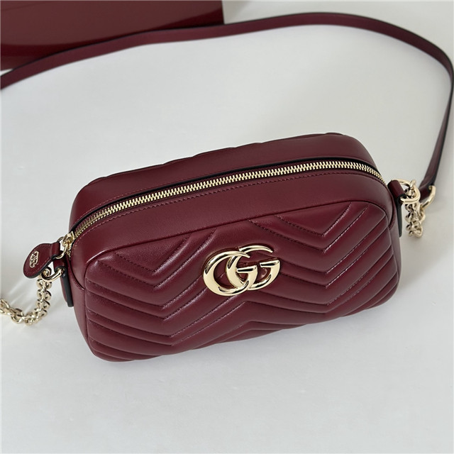 GG Marmont Small Camera Bag 855273 Rosso Ancora Red-8.jpg
