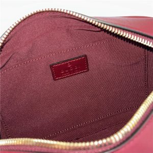 GG Marmont Small Camera Bag 855273 Rosso Ancora Red-9.jpg