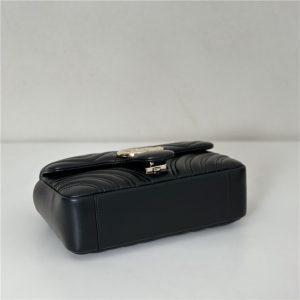 GG Marmont Small Shoulder Bag 837280 Black-5.jpg