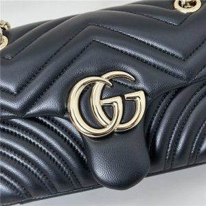 GG Marmont Small Shoulder Bag 837280 Black-7.jpg