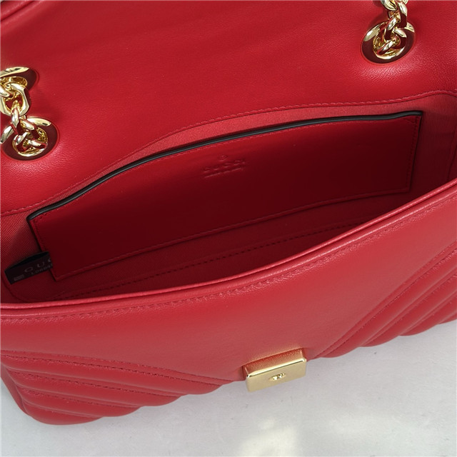 GG Marmont Small Shoulder Bag 837280 Bright Red-9.jpg