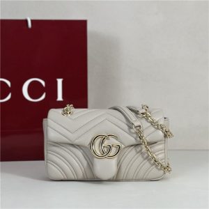 GG Marmont Small Shoulder Bag 837280 Light Grey-1.jpg
