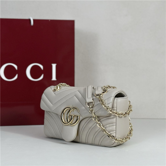 GG Marmont Small Shoulder Bag 837280 Light Grey-2.jpg