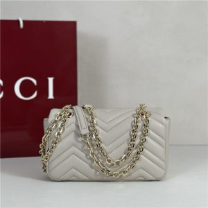 GG Marmont Small Shoulder Bag 837280 Light Grey-3.jpg
