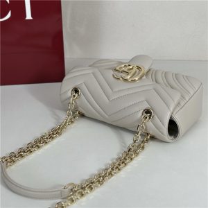 GG Marmont Small Shoulder Bag 837280 Light Grey-4.jpg