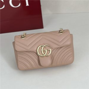 GG Marmont Small Shoulder Bag 837280 Pink Beige-6.jpg