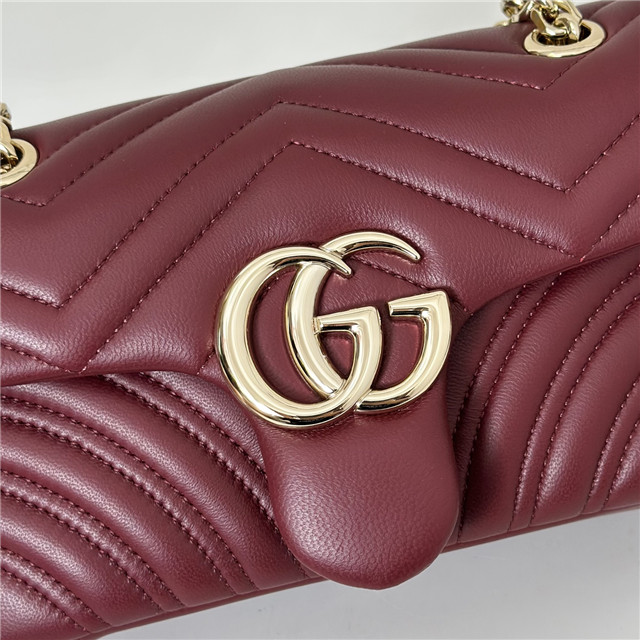 GG Marmont Small Shoulder Bag 837280 Rosso Ancora Red-6.jpg
