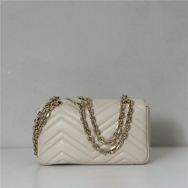 GG Marmont Small Shoulder Bag 837280 White-3.jpg