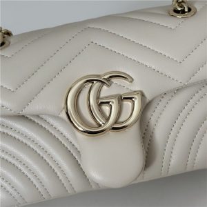 GG Marmont Small Shoulder Bag 837280 White-7.jpg