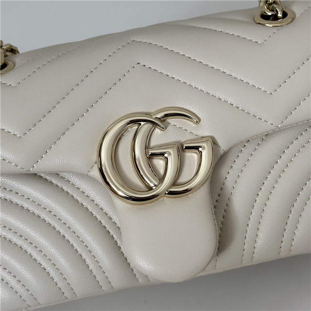 GG Marmont Small Shoulder Bag 837280 White-7.jpg