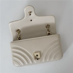 GG Marmont Small Shoulder Bag 837280 White-8.jpg
