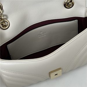 GG Marmont Small Shoulder Bag 837280 White-9.jpg