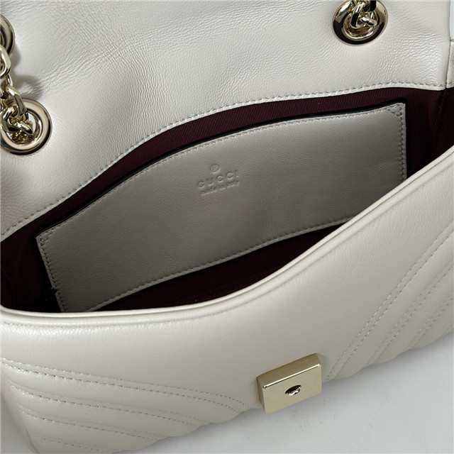 GG Marmont Small Shoulder Bag 837280 White-9.jpg