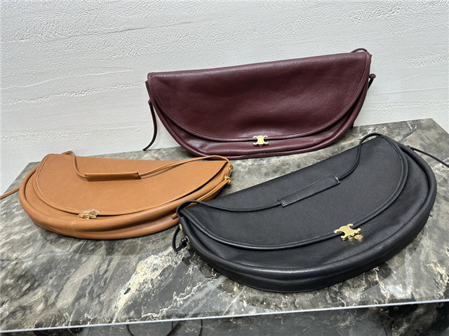 Halfmoon Soft Triomphe Bag 124142 Black-15.jpg