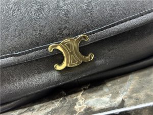 Halfmoon Soft Triomphe Bag 124142 Black-6.jpg