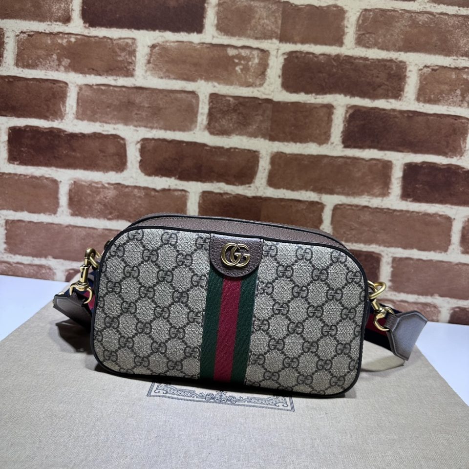Gucci Ophidia Small Crossbody Bag Brown - 752591