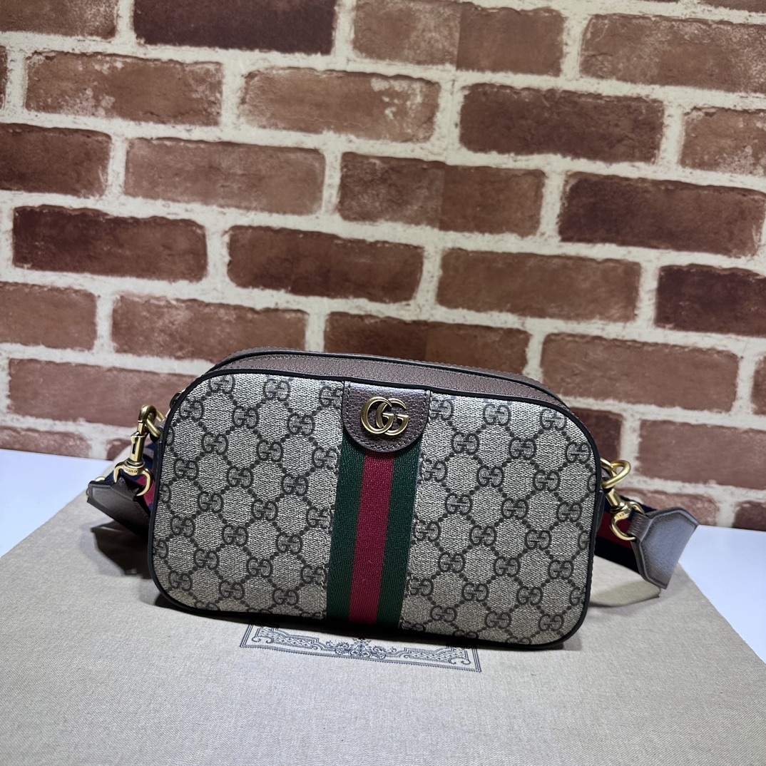 Gucci Ophidia Supreme Small Crossbody Brown Bag – 752591