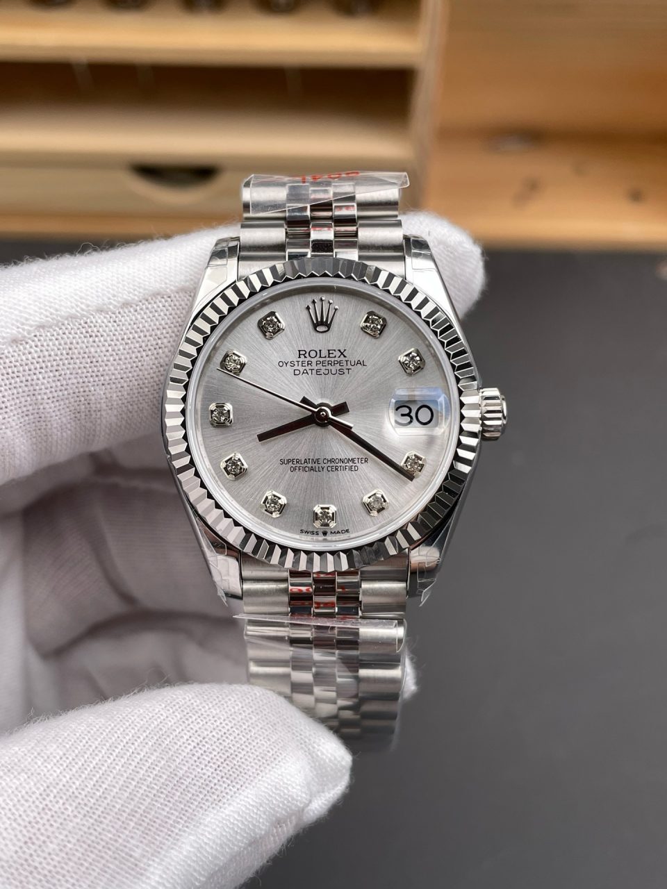 Rolex Datejust 116234-0084 Silver Dial  
