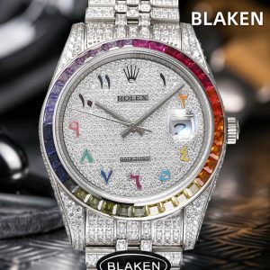 Rolex-Datejust-126300-Iced-Out-Rainbow-gallery-2