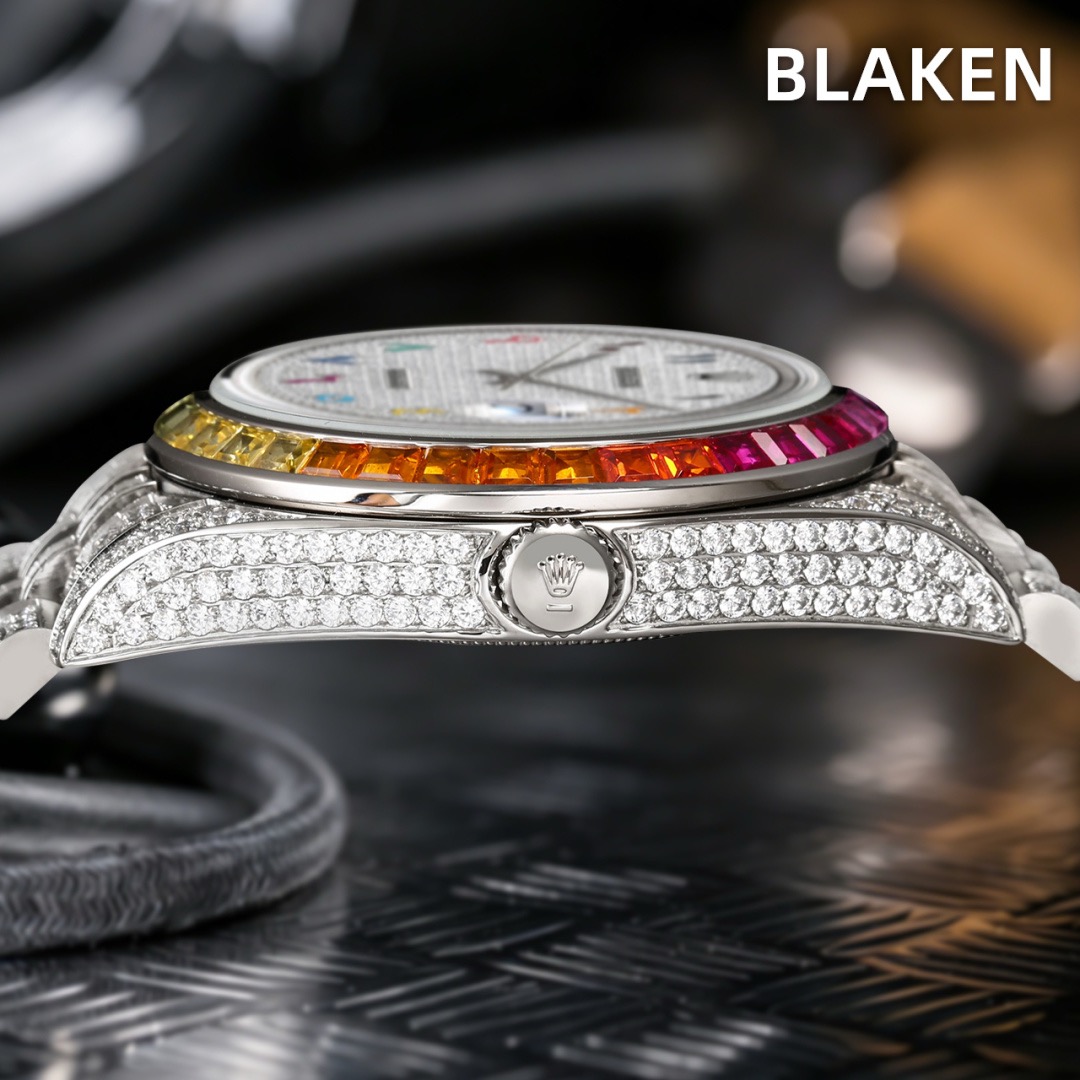 Rolex-Datejust-126300-Iced-Out-Rainbow-gallery-6