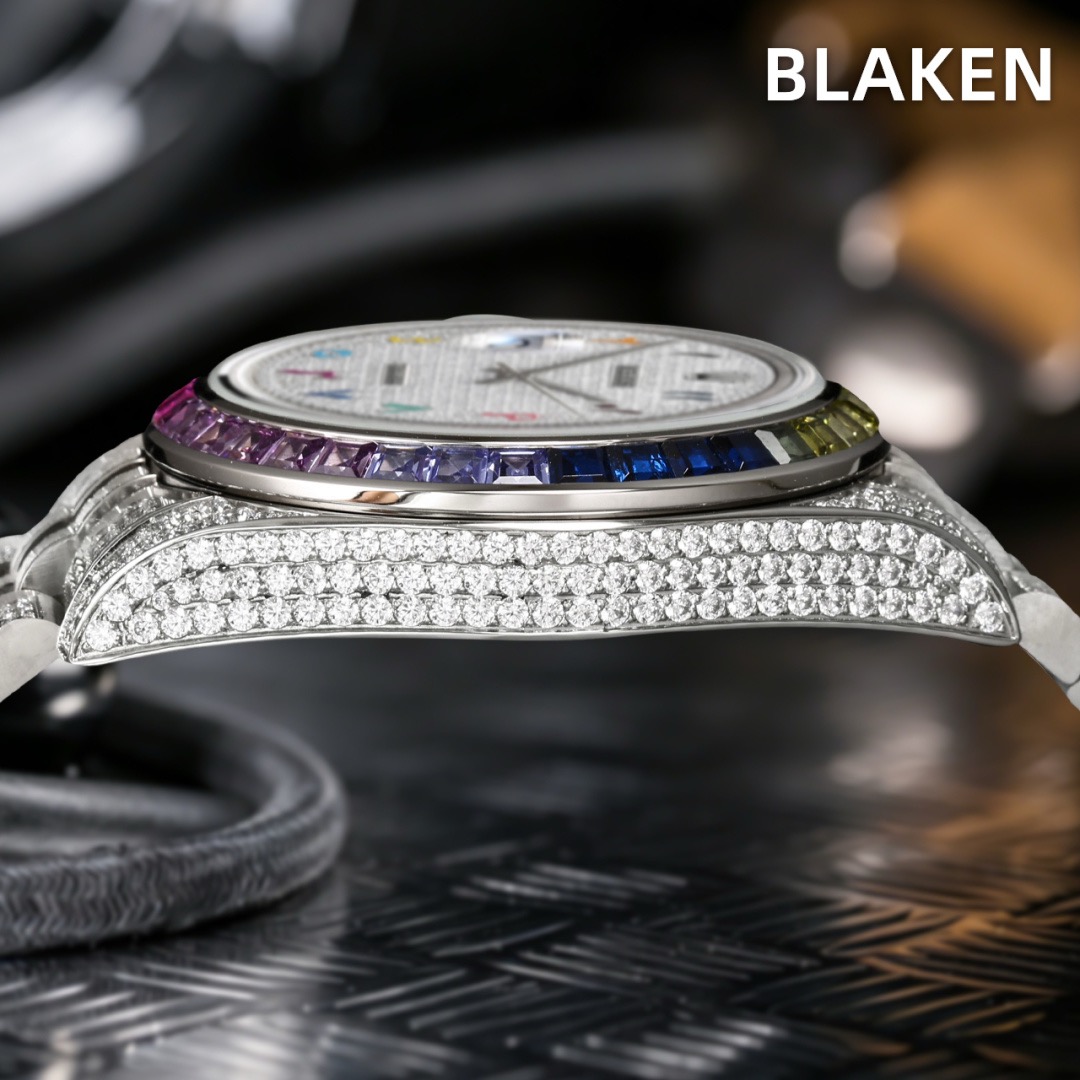 Rolex-Datejust-126300-Iced-Out-Rainbow-gallery-7