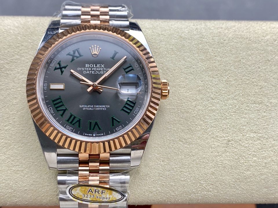 Rolex Datejust 126301 Two Tone Fluted  