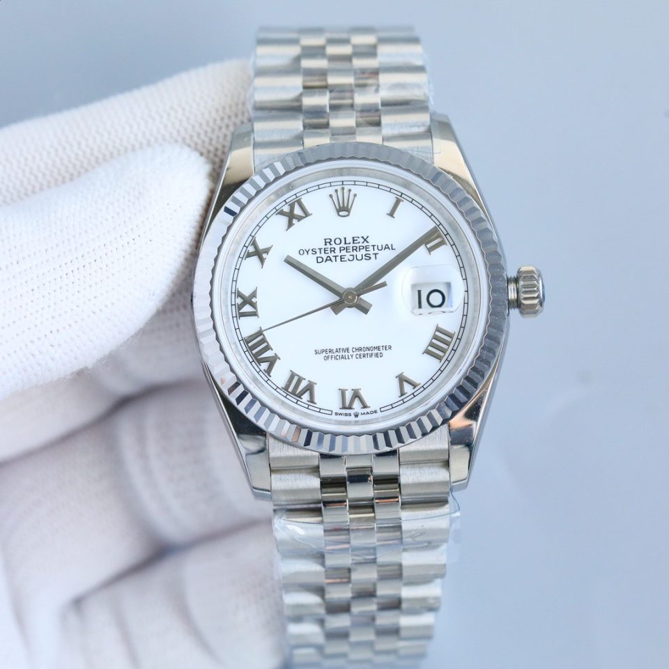 Rolex Datejust 179174 White Roman Numeral Dial