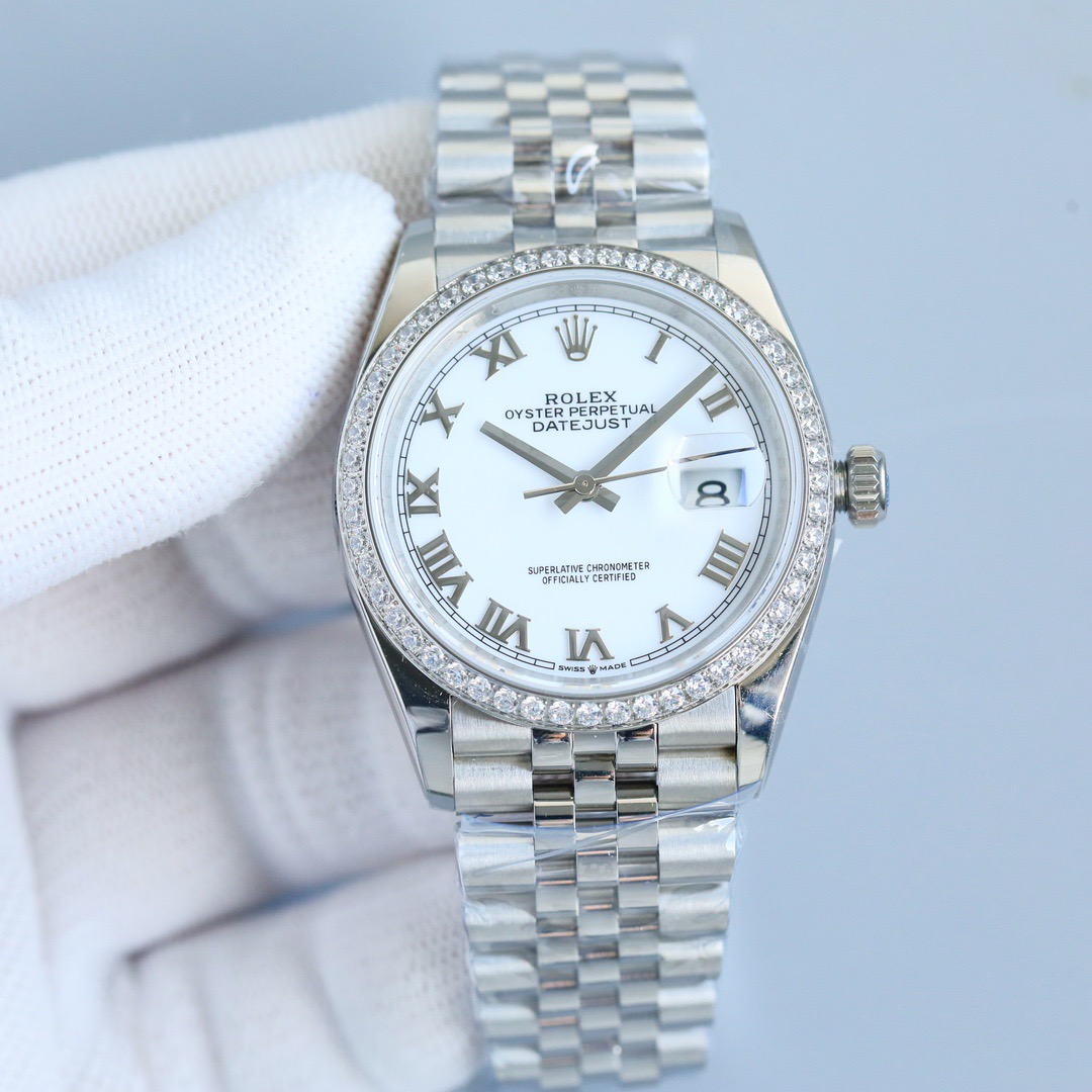 Rolex-Datejust-179174-White-Roman-Numeral-Dial-gallery-4