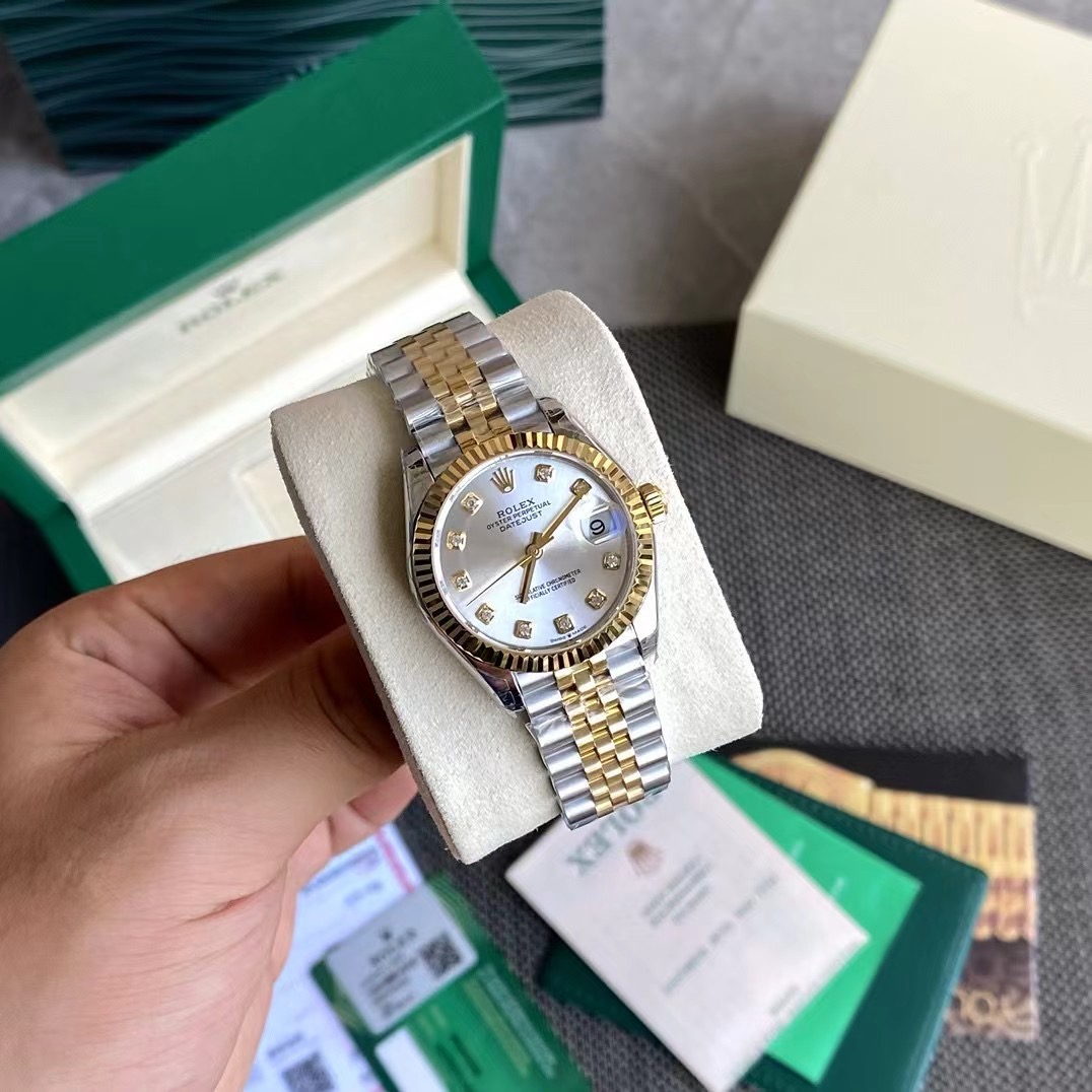Rolex-Datejust-278273-Steel-And-Yellow-Gold-Silver-With-Diamond-Dial-gallery-2