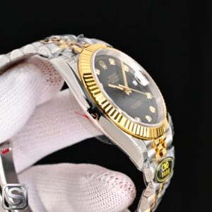 Rolex-Datejust-Black-Diamond-Dial-Steel-Yellow-Gold-126303BKDJ-Jubilee-gallery-6