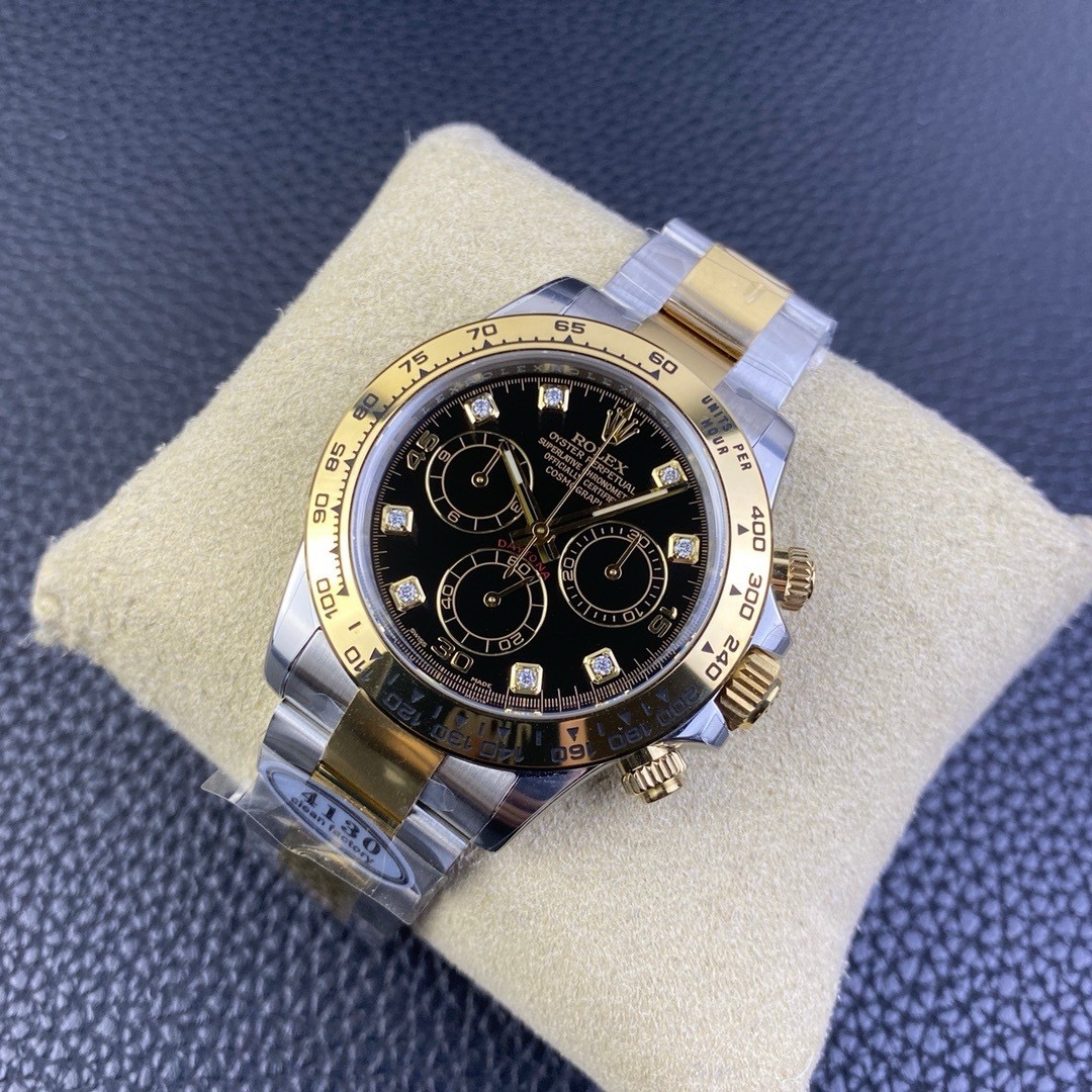 Rolex-Daytona-116520-Gold-Steel-Black-gallery-3