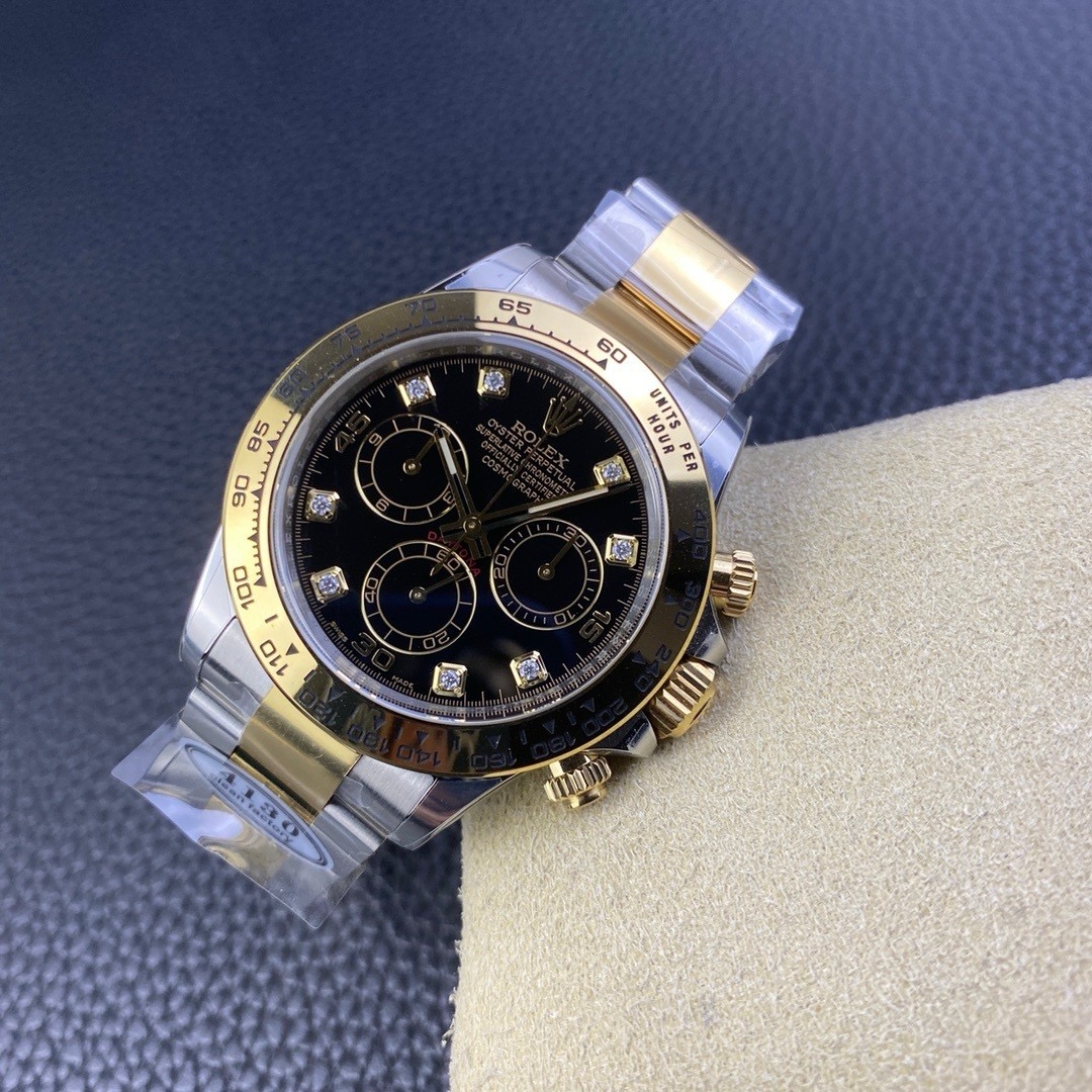 Rolex-Daytona-116520-Gold-Steel-Black-gallery-4