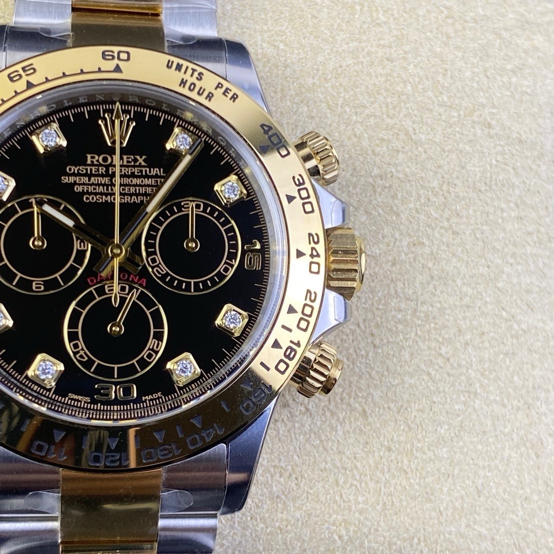 Rolex-Daytona-116520-Gold-Steel-Black-gallery-5