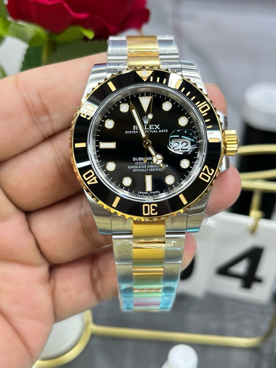 Rolex Submariner Date 126613LN Two-Tone Black Dial  