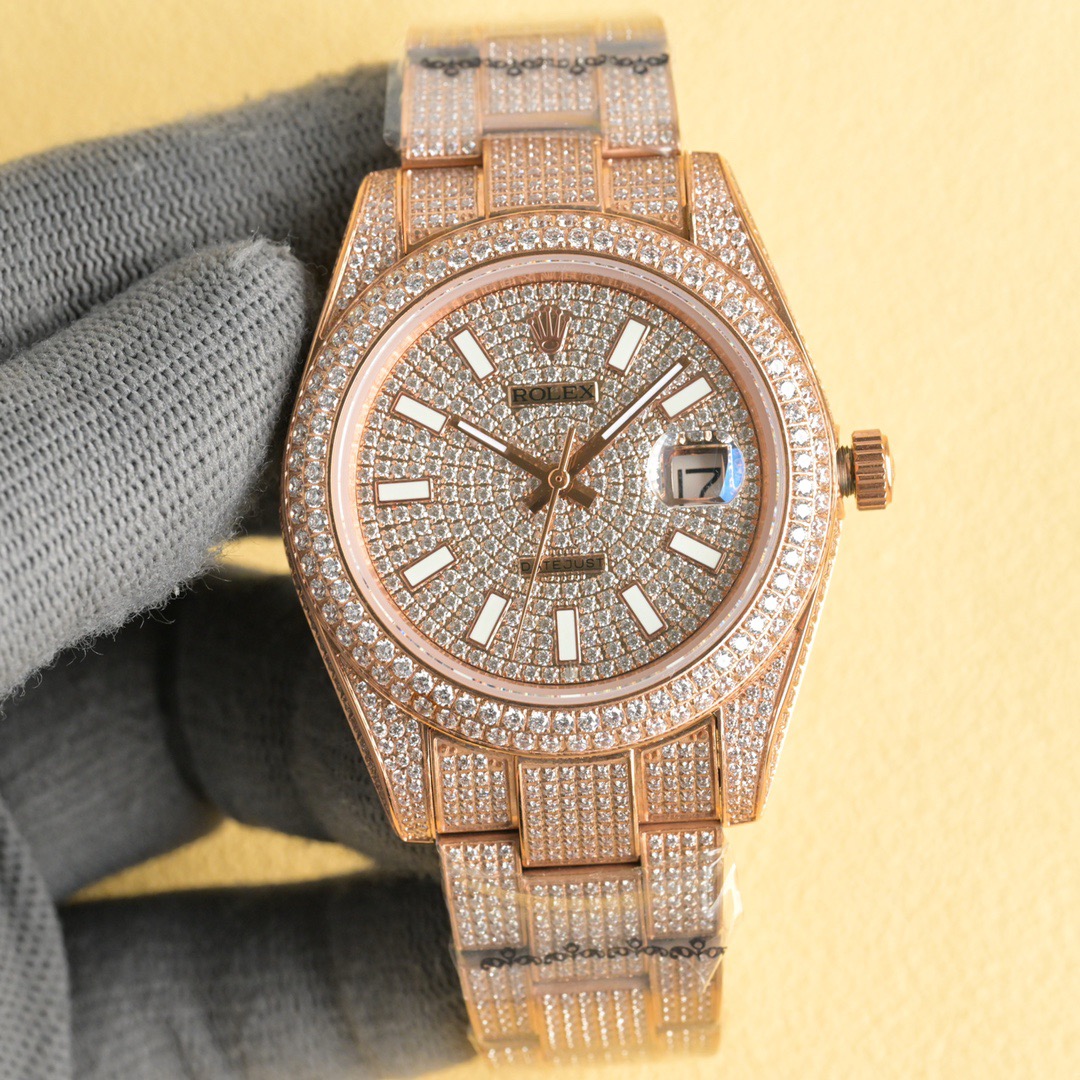 Rolex-Datejust-116625-Yellow-Gold-Diamond-Dial-Iced-Out-gallery-2