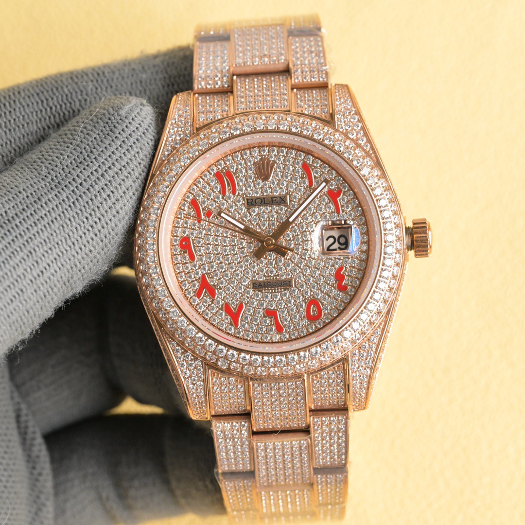 Rolex-Datejust-116625-Yellow-Gold-Diamond-Dial-Iced-Out-gallery-3