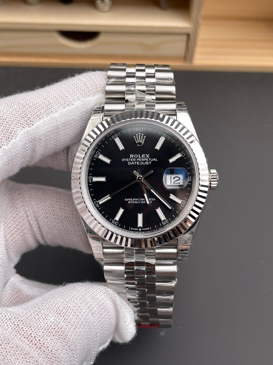 Rolex Datejust 126234 Stainless Steel Black Dial  