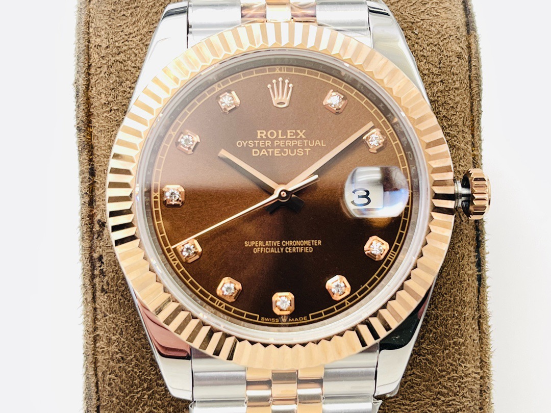 Rolex-Datejust-126331-Everose-Gold-Automatic-Chocolate-Dial-Jubilee-gallery-4