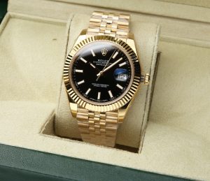 Rolex-Datejust-126333-Yellow-Gold-and-Steel-Black-Dial-Jubilee-gallery-2