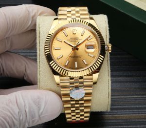Rolex-Datejust-126333-Yellow-Gold-and-Steel-Black-Dial-Jubilee-gallery-6