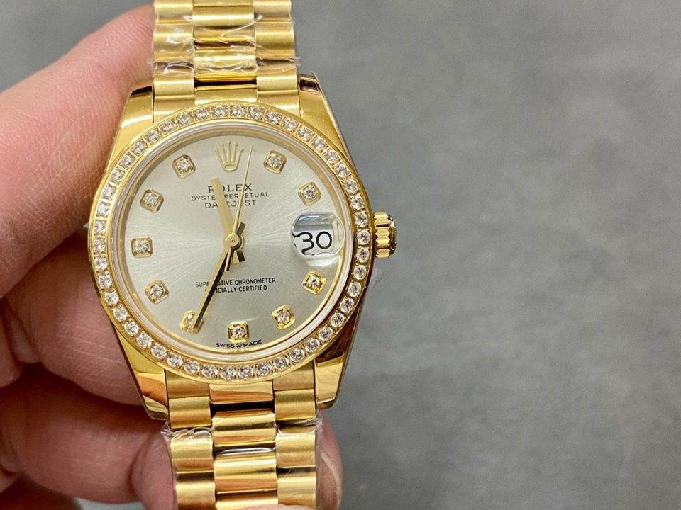 Rolex Datejust Grey Diamond  