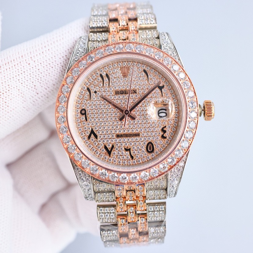 Rolex-Datejust-Two-Tone-Jubilee-Fully-Iced-Out-126303-gallery-4