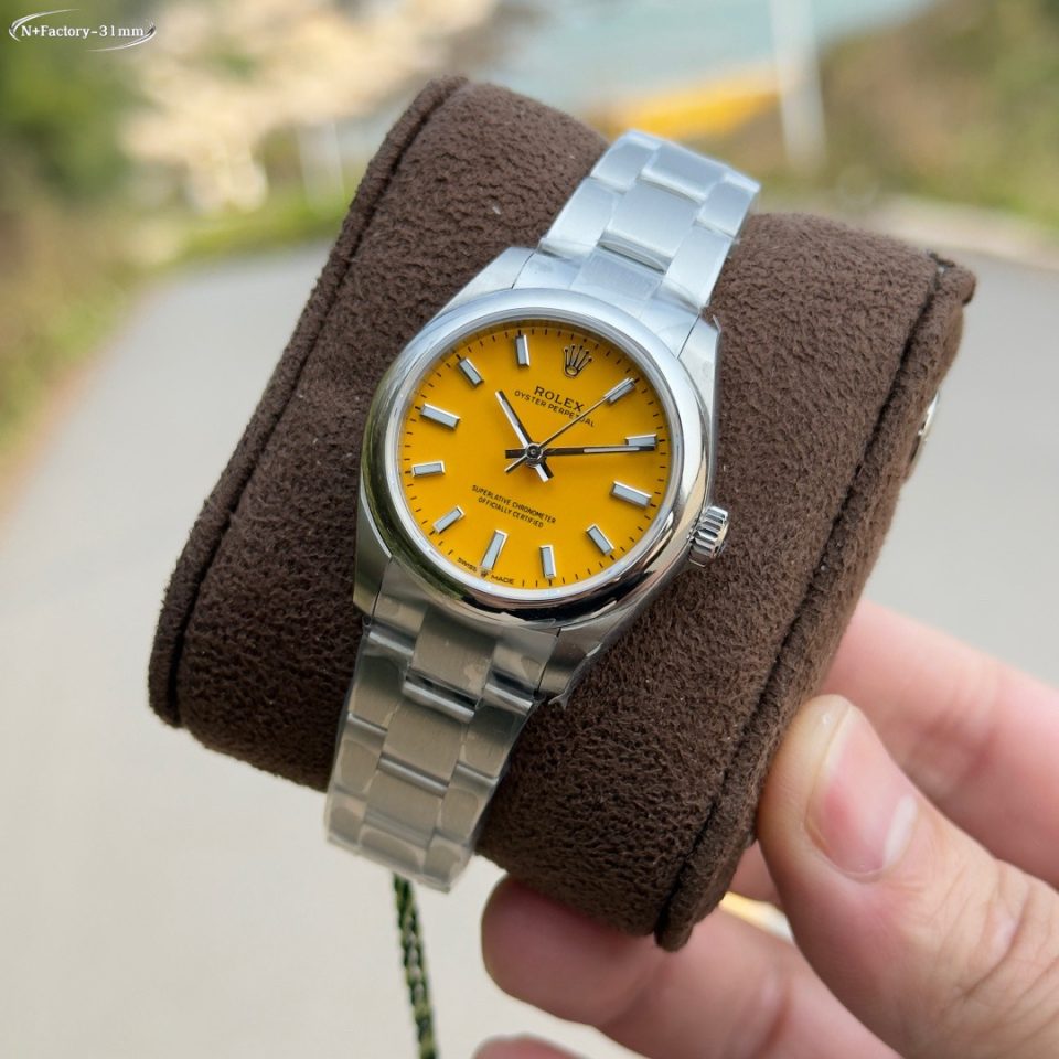 Rolex Oyster Perpetual Orange Dial 124300-0004  