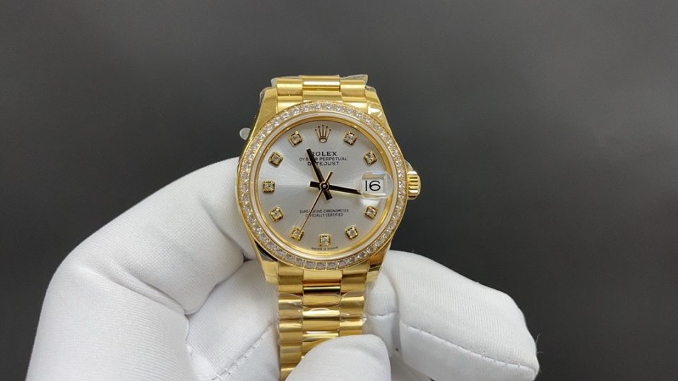 Rolex Pearl Master 81208 Gold & Diamond Dial  