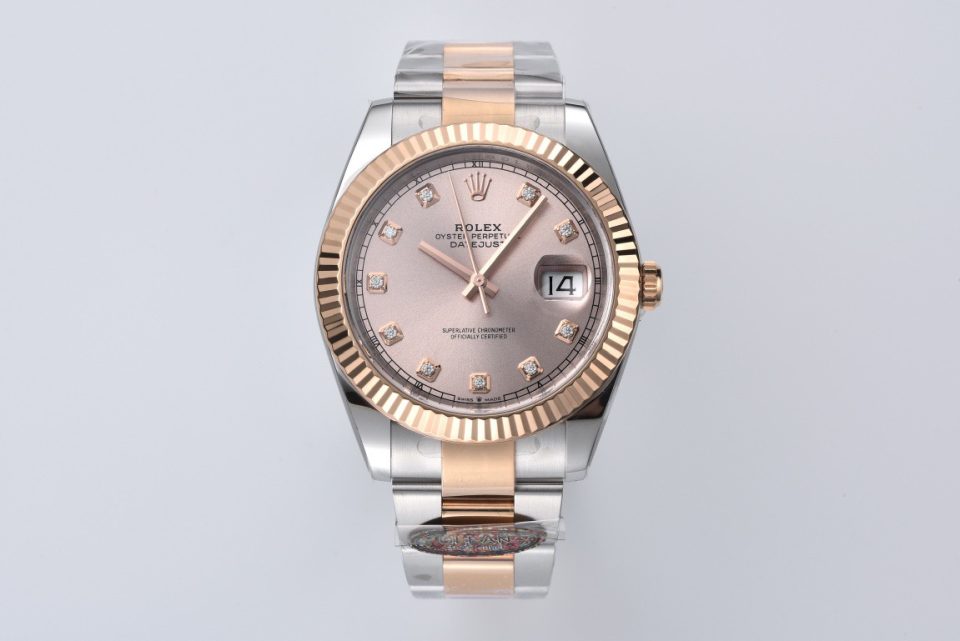 Rolex Rose Diamond Ladies  