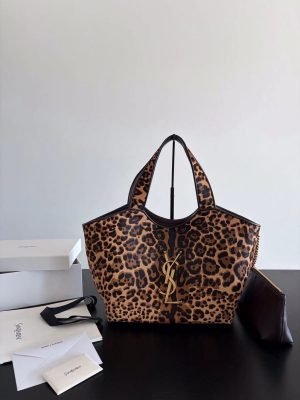 YSL ICARE medium in pony hair leather