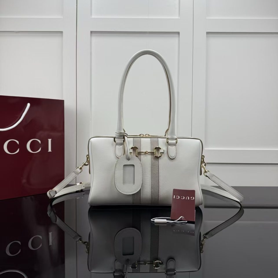 Gucci Borsetto Medium Boston Bag