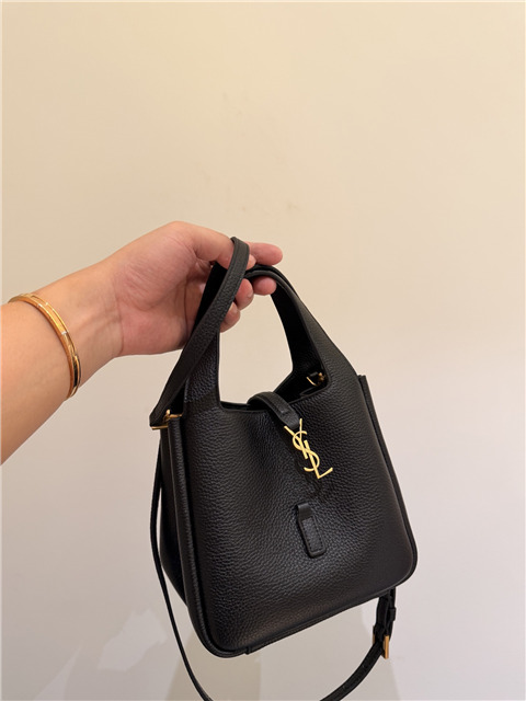 LE 5 A 7 Baby Bea 872469 Black Grained Leather-10.jpg