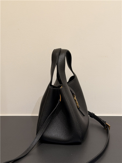 LE 5 A 7 Baby Bea 872469 Black Grained Leather-2.jpg