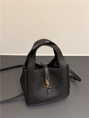 LE 5 A 7 Baby Bea 872469 Black Grained Leather-3.jpg